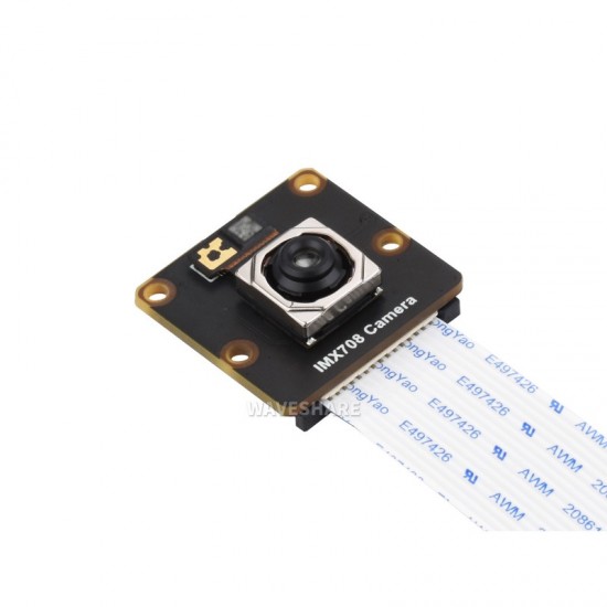 Waveshare IMX708 12MP High Resolution Camera Module, Supports High Dynamic Range, 75° FOV & Night Vision Supported Waveshare IMX708 12MP High Resolution Camera Module, Supports High Dynamic Range, 75° FOV & Night Vision Supported