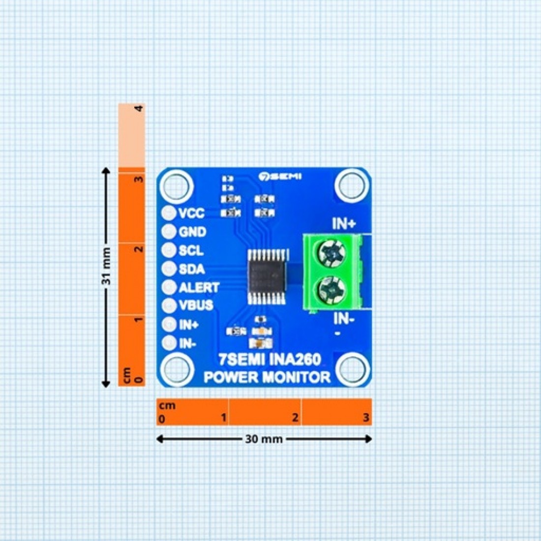Buy INA260 High Precision I2C Current Voltage and Power Monitor Module ...