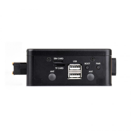 Gigabit/2.5G Dual Ethernet Industrial Computer Based On Raspberry Pi CM5, Supports 4K Display Output And 4G / 5G Module, Suitable For All Variants Of Compute Module 5, 2-CH RS485 & 2-CH RS232 Ports
