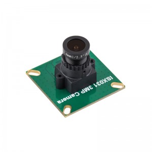ISX031 3MP MIPI Camera Module, ISX031 Sensor, Built-in ISP, 123° Wide Angle, Fixed Focus, Compatible With Raspberry Pi Series And Mainstream Jetson Boards