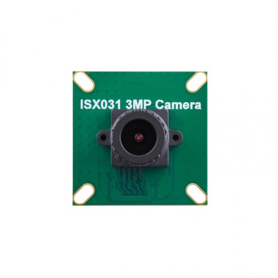 ISX031 3MP MIPI Camera Module, ISX031 Sensor, Built-in ISP, 123° Wide Angle, Fixed Focus, Compatible With Raspberry Pi Series And Mainstream Jetson Boards