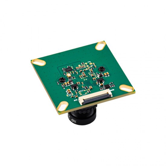 ISX031 3MP MIPI Camera Module, ISX031 Sensor, Built-in ISP, 123° Wide Angle, Fixed Focus, Compatible With Raspberry Pi Series And Mainstream Jetson Boards