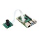 ISX031 3MP MIPI Camera Module, ISX031 Sensor, Built-in ISP, 123° Wide Angle, Fixed Focus, Compatible With Raspberry Pi Series And Mainstream Jetson Boards
