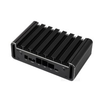 Waveshare Aluminum Alloy Passive Cooling Case For Jetson Orin, Onboard Power Indicator, Suitable For Jetson Orin Nano And Jetson Orin NX Kits