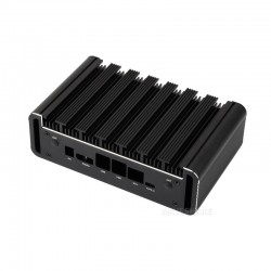 Waveshare Aluminum Alloy Passive Cooling Case For Jetson Orin, Onboard Power Indicator, Suitable For Jetson Orin Nano And Jetson Orin NX Kits