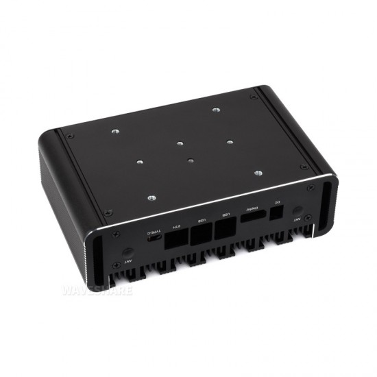 Waveshare Aluminum Alloy Passive Cooling Case For Jetson Orin, Onboard Power Indicator, Suitable For Jetson Orin Nano And Jetson Orin NX Kits Waveshare Aluminum Alloy Passive Cooling Case For Jetson Orin, Onboard Power Indicator, Suitable For Jetson Orin Nano And Jetson Orin NX Kits