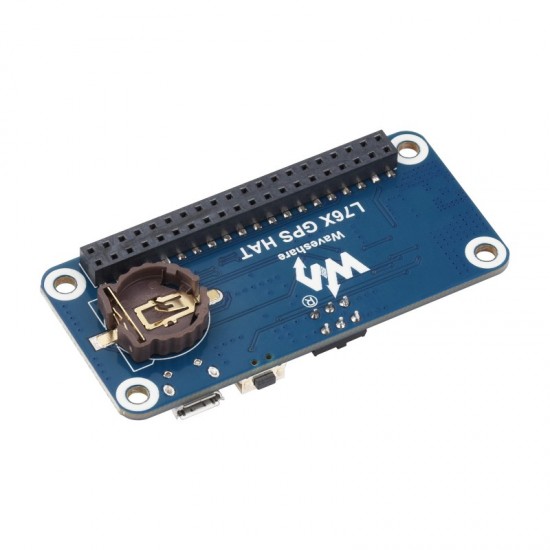 L76K GPS HAT For Raspberry Pi, GPS / BeiDou (BDS) / GLONASS / QZSS Support
