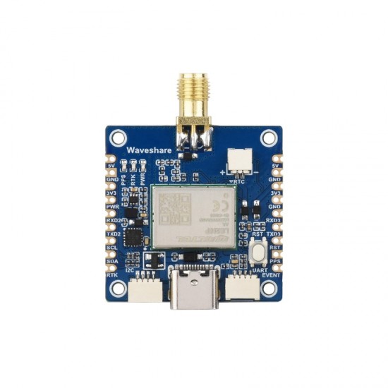 Waveshare LG290P Series Quad-band GNSS Module, Quad-band RTK Centimeter-Level Positioning, L1+L2+L5+E6 Quad-band Positioning Technology, Supports Multi-constellation Simultaneous Reception [Batter Not Included} Waveshare LG290P Series Quad-band GNSS Module, Quad-band RTK Centimeter-Level Positioning, L1+L2+L5+E6 Quad-band Positioning Technology, Supports Multi-constellation Simultaneous Reception [Batter Not Included}