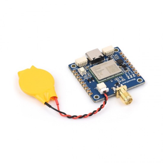 Waveshare LG290P Series Quad-band GNSS Module, Quad-band RTK Centimeter-Level Positioning, L1+L2+L5+E6 Quad-band Positioning Technology, Supports Multi-constellation Simultaneous Reception with RTC Battery Waveshare LG290P Series Quad-band GNSS Module, Quad-band RTK Centimeter-Level Positioning, L1+L2+L5+E6 Quad-band Positioning Technology, Supports Multi-constellation Simultaneous Reception with RTC Battery