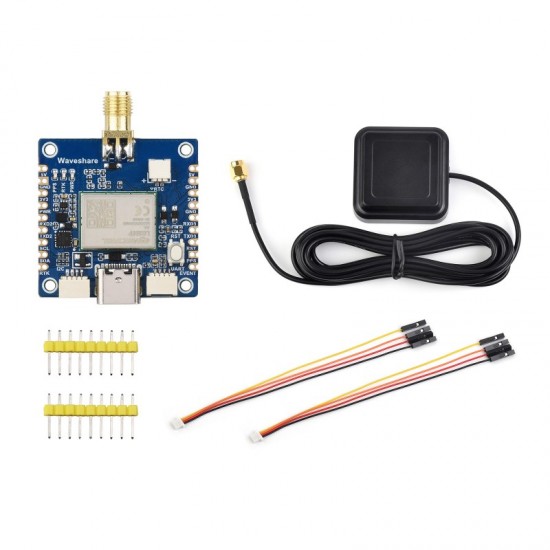 Waveshare LG290P Series Quad-band GNSS Module, Quad-band RTK Centimeter-Level Positioning, L1+L2+L5+E6 Quad-band Positioning Technology, Supports Multi-constellation Simultaneous Reception [Batter Not Included} Waveshare LG290P Series Quad-band GNSS Module, Quad-band RTK Centimeter-Level Positioning, L1+L2+L5+E6 Quad-band Positioning Technology, Supports Multi-constellation Simultaneous Reception [Batter Not Included}