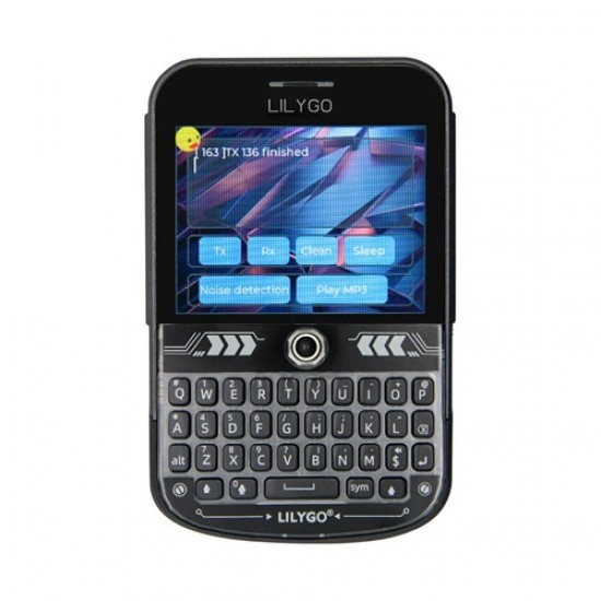 LILYGO T-Deck Plus Meshcore ESP32-S3FN16R8 + SX1262 868Mhz LoRa + GPS Wireless WiFi Bluetooth Development Board With 2.8inch LCD Display - Built-in 2000 mah Battery - With External Antenna (MPN:H766-06-Mesh)