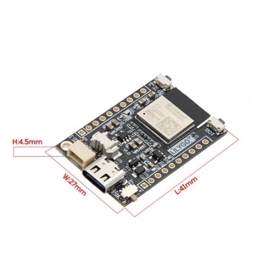 LILYGO T7-C6 ESP32-C6 Wireless Wi-Fi & Bluetooth Development Board - ESP32-C6-MINI-N4 Built-in Antenna Module [H723-01]