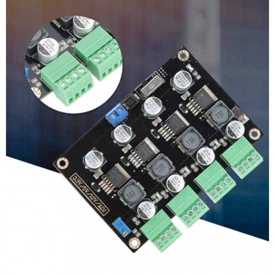 LM2596 Multi-Channel Switching Power Supply Module – 4-Output 3.3V/5V/12V/Adjustable DC-DC Buck Converter LM2596 Multi-Channel Switching Power Supply Module – 4-Output 3.3V/5V/12V/Adjustable DC-DC Buck Converter