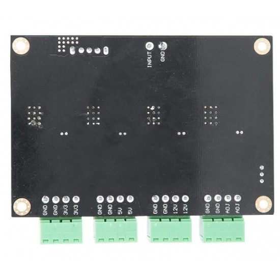 LM2596 Multi-Channel Switching Power Supply Module – 4-Output 3.3V/5V/12V/Adjustable DC-DC Buck Converter LM2596 Multi-Channel Switching Power Supply Module – 4-Output 3.3V/5V/12V/Adjustable DC-DC Buck Converter