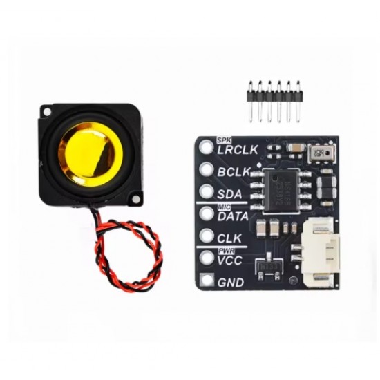 LMD2718 + NS4168 I2S Digital Audio Microphone & Speaker Amplifier Board with Speaker