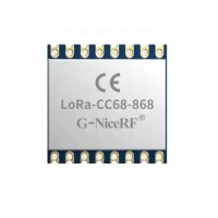 G-NiceRF LoRa-CC68 868MHz LLCC68 22dBm LoRa Wireless Module - SPI Interface And ESD Protection