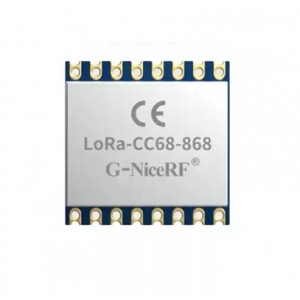 G-NiceRF LoRa-CC68 868MHz LLCC68 22dBm LoRa Wireless Module - SPI Interface And ESD Protection G-NiceRF LoRa-CC68 868MHz LLCC68 22dBm LoRa Wireless Module - SPI Interface And ESD Protection