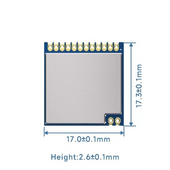 G-NiceRF LoRa1278 433MHz SX1278 Long Range LoRa Wireless Module With ESD Protection