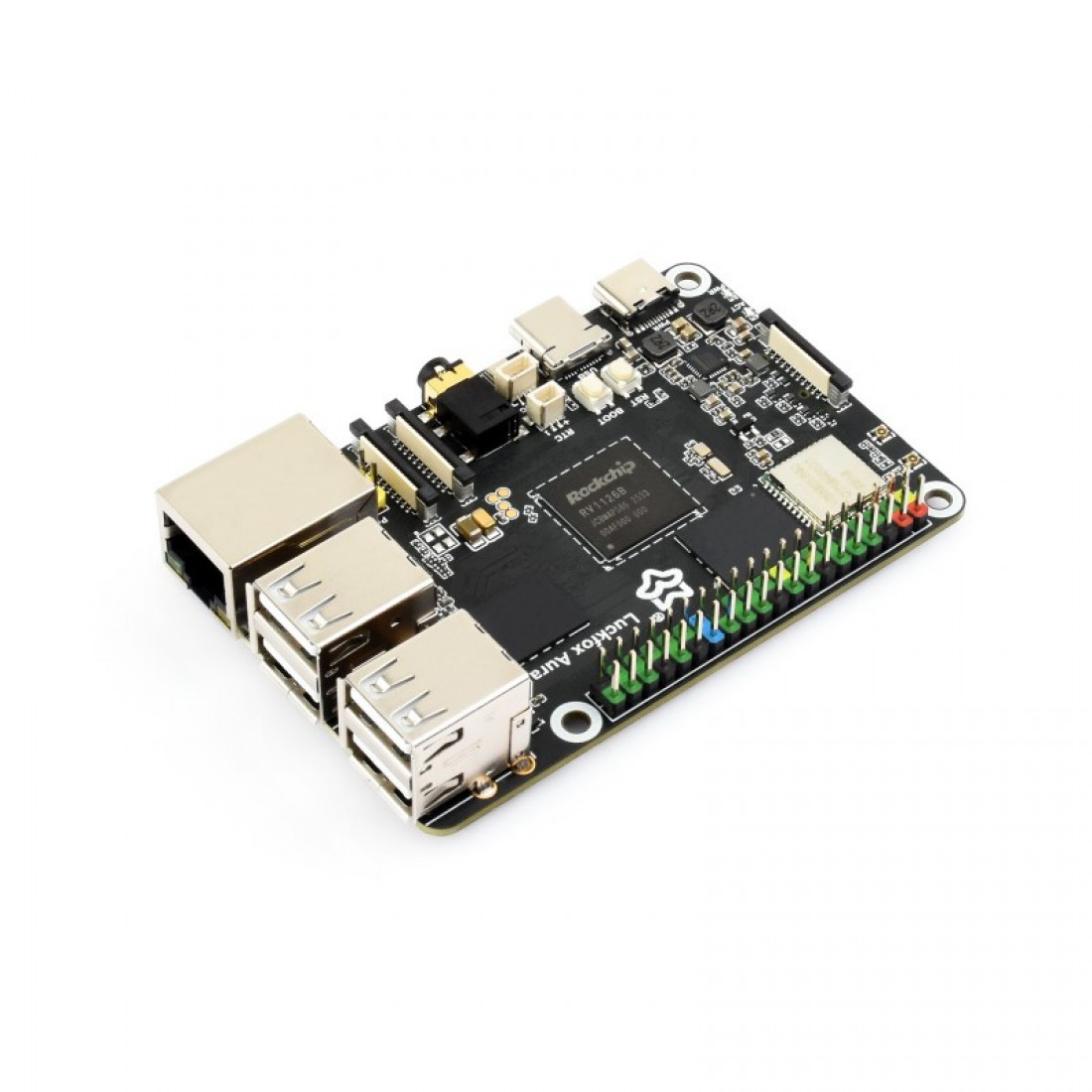 Buy Luckfox Aura 4GB Ram + 64GB eMMC High-Performance Linux Development ...