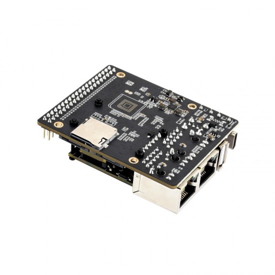 Luckfox Lume-LCD-Kit-B 128MB DDR3 RAM And 256MB Flash, High-Performance Linux Development Board, Based On The Allwinner T153 Multi-core Heterogeneous Industrial Processor, Dual Gigabit Ethernet Ports, With PoE Module & 10.1inch DSI LCD A