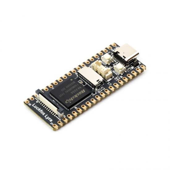 Luckfox Lyra RK3506G2 Linux Micro Development Board, Integrates Tripe-core ARM Cortex-A7 and ARM Cortex-M0 Processors - Unsolder Version