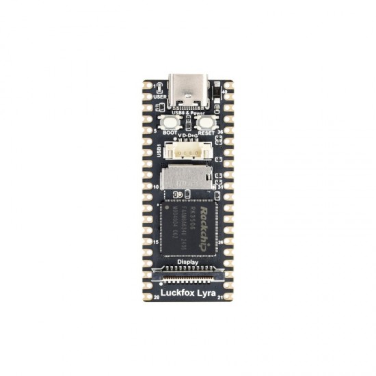 Luckfox Lyra RK3506G2 Linux Micro Development Board, Integrates Tripe-core ARM Cortex-A7 and ARM Cortex-M0 Processors - Unsolder Version