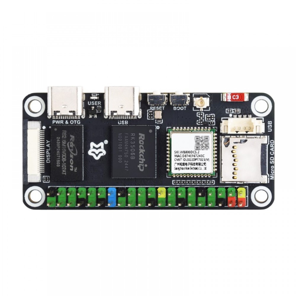 Buy Luckfox Lyra Zero W Micro Linux Development Board Based On RK3506B ...