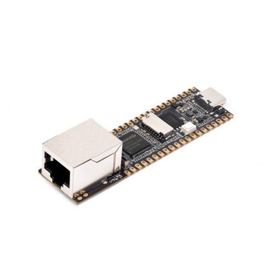 LuckFox Pico Plus RV1103 Linux Micro Development Board, Integrates ARM Cortex-A7/RISC-V MCU/NPU/ISP Processors, With Ethernet Port - Without Pin Header