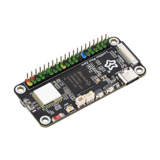 Luckfox Pico Zero Linux Micro Development Board, Based On Luckfox RV1106G3 Chip, 1 TOPS Computing Power, 8GB eMMC, With Wireless Module Luckfox Pico Zero Linux Micro Development Board, Based On Luckfox RV1106G3 Chip, 1 TOPS Computing Power, 8GB eMMC, With Wireless Module
