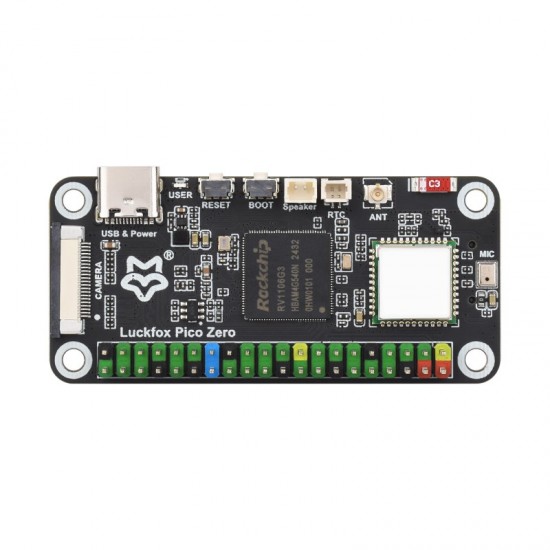 Luckfox Pico Zero Linux Micro Development Board, Based On Luckfox RV1106G3 Chip, 1 TOPS Computing Power, 8GB eMMC, With Wireless Module Luckfox Pico Zero Linux Micro Development Board, Based On Luckfox RV1106G3 Chip, 1 TOPS Computing Power, 8GB eMMC, With Wireless Module