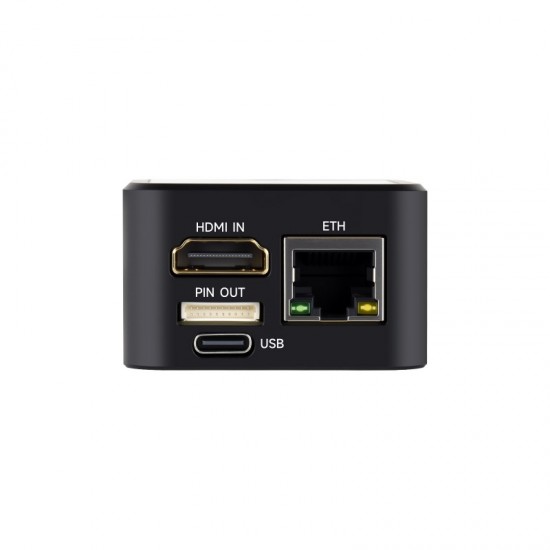Luckfox PicoKVM Lightweight IP KVM Remote Management Tool, Supports 1920 × 1080@60fps HDMI Video Input And HID Signal Output For Device Control with 1.54inch Display & Enclosure