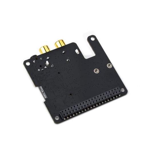 Waveshare PCIe To M.2 HAT With I2S Audio Extension For Raspberry Pi, Supports NVMe Protocol Solid State Drive, Onboard 3.5mm Headphone Jack And RCA Connector, Driver-free