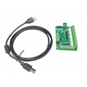 MACH3 V2.1 Engraving Machine Motherboard CNC 5 Axis With USB Cable MACH3 V2.1 Engraving Machine Motherboard CNC 5 Axis With USB Cable