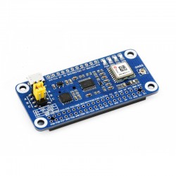 Waveshare MAX-M8Q GNSS HAT for Raspberry Pi, Multi-constellation Receiver Support, GPS, Beidou, Galileo, GLONASS