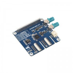 2-Ch GMSL Camera HAT, Equipped With MAX9296A Deserializer, High-Speed And Low-Latency Serial Transmission, Compatible With Raspberry Pi 5 And Jetson Orin NX/Nano