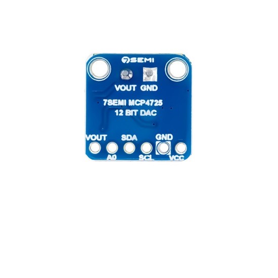 MCP4725 12-bit DAC Module – I2C Analog Output Converter (BO-10159) MCP4725 12-bit DAC Module – I2C Analog Output Converter (BO-10159)