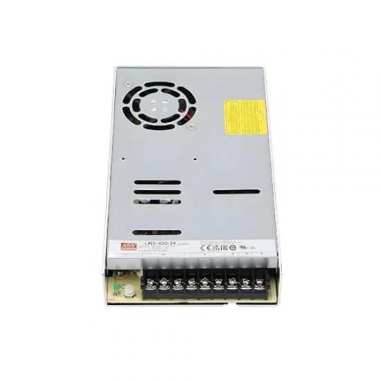 Mean Well LRS-450-24 24V 18.8A 451.2W Switching Power Supply (SMPS) – Single Output Mean Well LRS-450-24 24V 18.8A 451.2W Switching Power Supply (SMPS) – Single Output