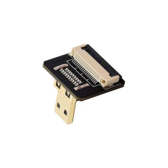 Waveshare DIY HDMI Cable Micro HDMI Adapter Vertical (B) Type Waveshare DIY HDMI Cable Micro HDMI Adapter Vertical (B) Type
