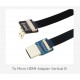 Waveshare DIY HDMI Cable Micro HDMI Adapter Vertical (B) Type Waveshare DIY HDMI Cable Micro HDMI Adapter Vertical (B) Type