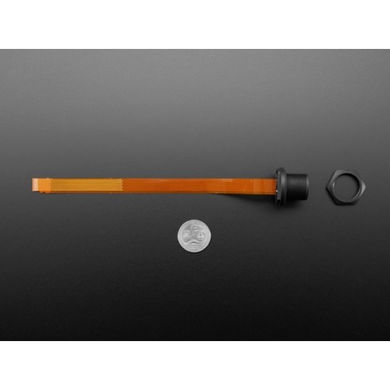 Adafruit Round Panel Mount Micro SD Card Extender (MPN:6070)