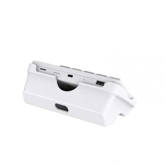 Waveshare MK10 Multi-Functional AI Voice Control Panel, Onboard 10 × 0.85inch Mechanical LCD Macro Keys And A 2.01inch Secondary Screen, Linux + QMK Dual-system Architecture, Stream Controller Deck, Stream Accessories [white Color]