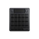 Waveshare MK20 Multi-Functional AI Voice Control Panel, Onboard 20 × 0.85inch Mechanical LCD Macro Keys And A 2.8inch Secondary Screen, High-Precision Dual Knobs, Linux + QMK Dual-system Architecture, Stream Controller Deck, Black Color