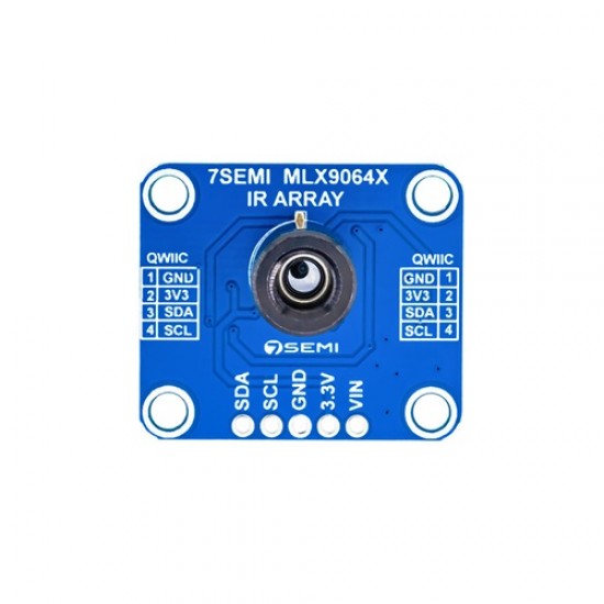 MLX90640 55 FOV Thermal Camera IR Array Breakout Qwiic Compatible MLX90640 55 FOV Thermal Camera IR Array Breakout Qwiic Compatible