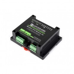 Waveshare Industrial Modbus RTU Mixed Input And Output Module, Multiple Isolation Protection Circuits, Supports Voltage And Current Acquisition, Flame-retardant Protective Case, DC 7V ~ 36V Wide Voltage