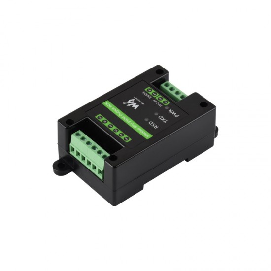 Industrial 4-Ch PWM Output Module, Modbus RTU Protocol, Isolated RS485 Interface, Adjustable Frequency and Duty Cycle, With Various Isolation And Protection Circuits Industrial 4-Ch PWM Output Module, Modbus RTU Protocol, Isolated RS485 Interface, Adjustable Frequency and Duty Cycle, With Various Isolation And Protection Circuits
