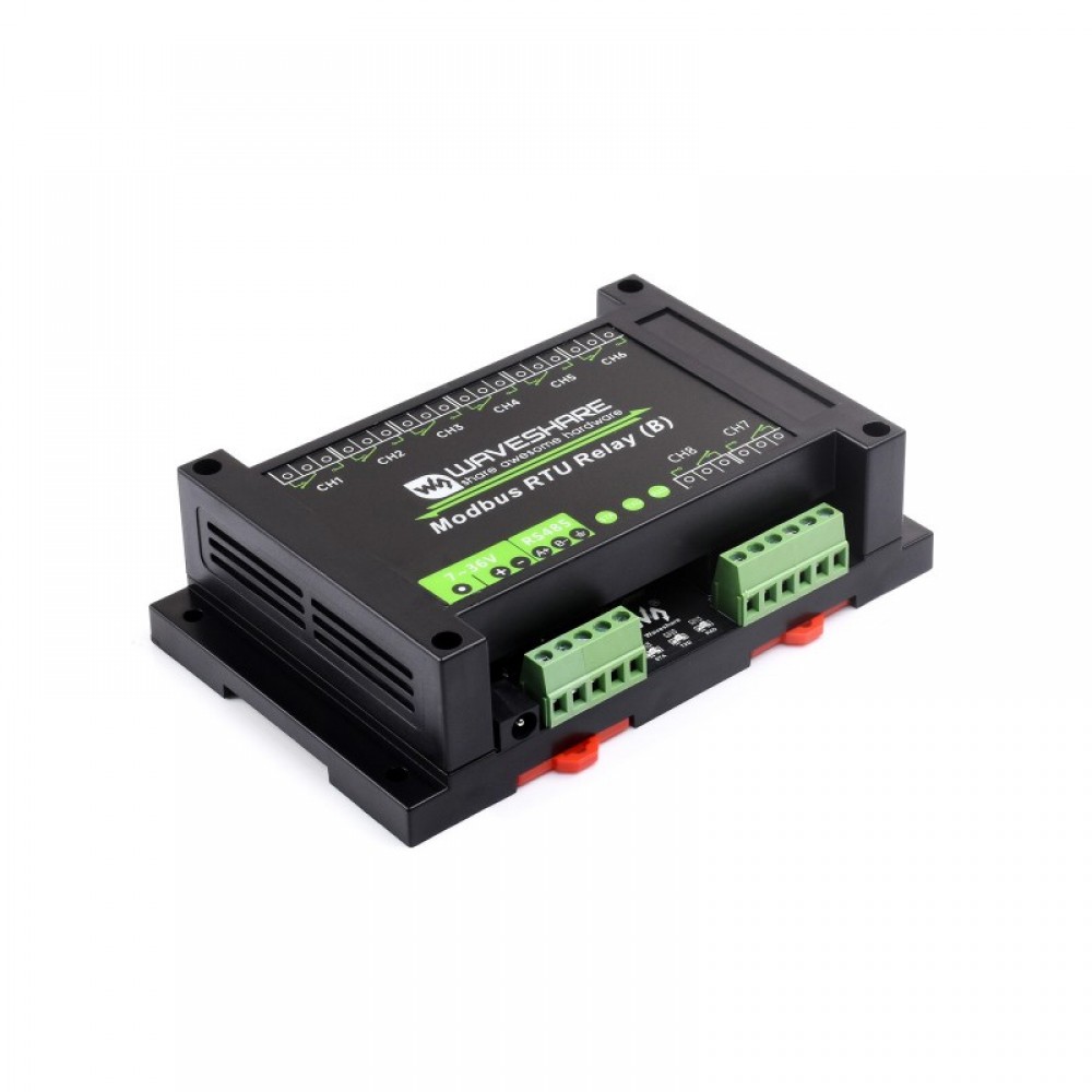 Buy Industrial Modbus RTU 8-Ch Relay Module (B) with RS485 Interface ...