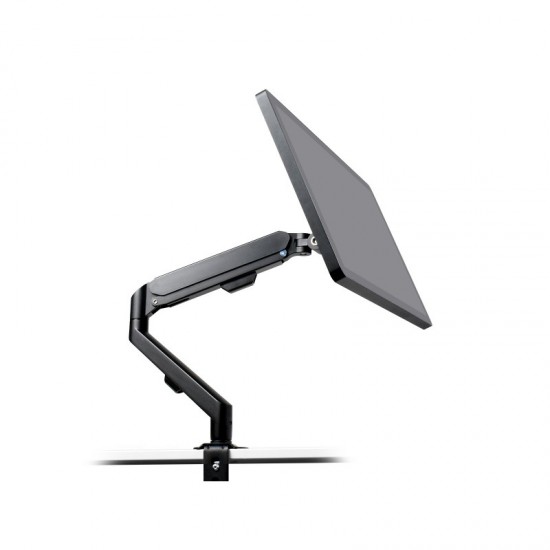 Gas Spring Monitor Arm for 17~30 inch display monitor, Free height adjustment, supports multi-angle rotation and expansion