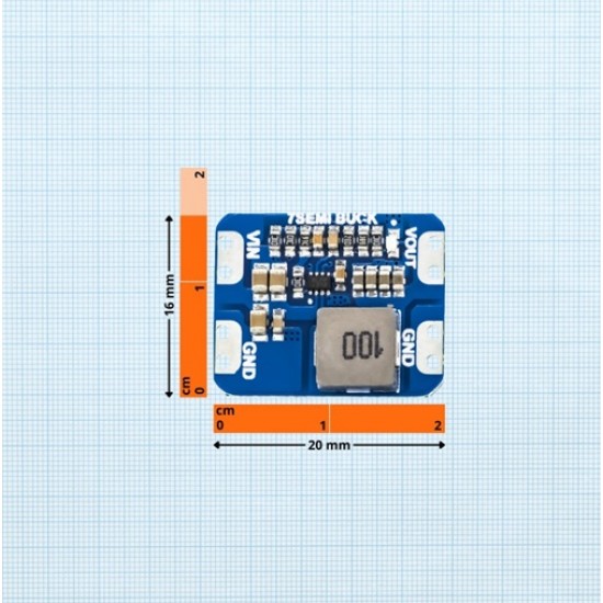 MP2338 DC-DC Buck Converter – Up to 24V Input, 5V 3A Output