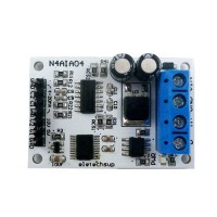 N4AIA04 4-Channel Analog Input RS485 Modbus RTU ADC Module | 0-5V, 0-10V, 0-20mA, 4-20mA for PLC & Industrial Automation
