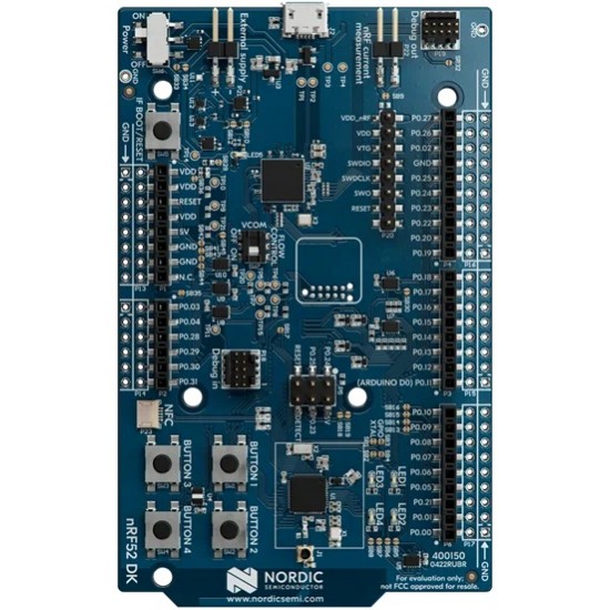 NRF52-DK Development Kit, nRF52832/nRF52810, Bluetooth Low Energy, SoC, Bluetooth mesh